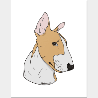 Bull Terrier Posters and Art